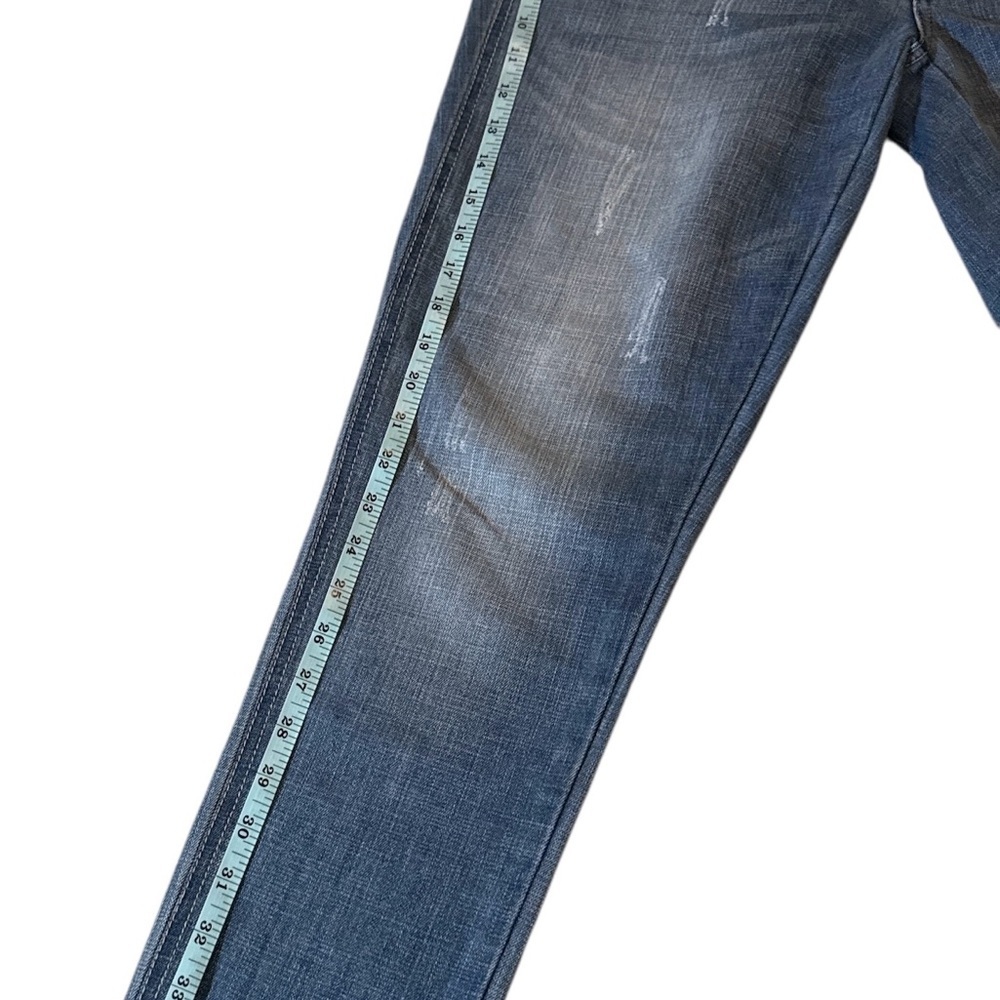 Seven7 Skinny Easy Fit Jeans Size 6 Medium Wash Stretch Denim - Picture 6 of 10